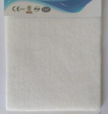 Staple fibers non woven geotextile 